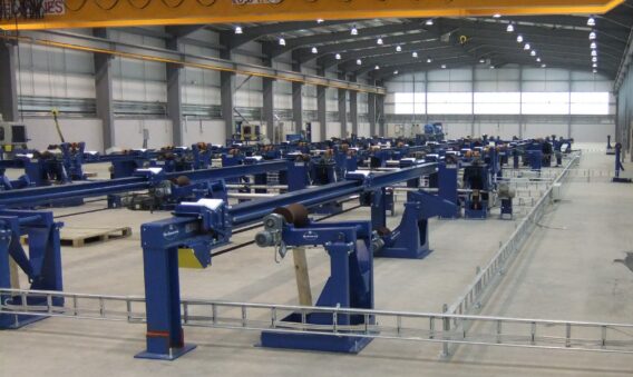 Selmers Walking beams Diabolo rollers