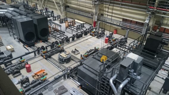 Selmers - Internal blasting stations