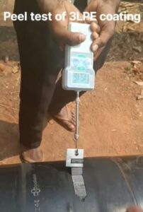 field peeling tester coating pipes